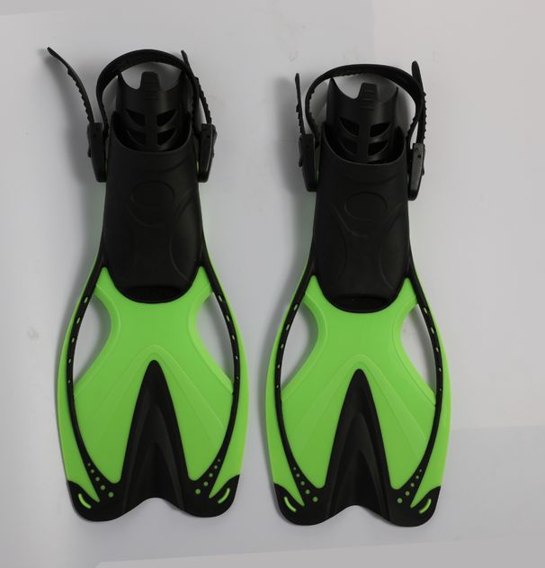 Einstellbare lange erwachsene tauchen ausrüstung/schwimmen praxis für kinder professionelle schnorchel Sambao eine flossen_voghion.com