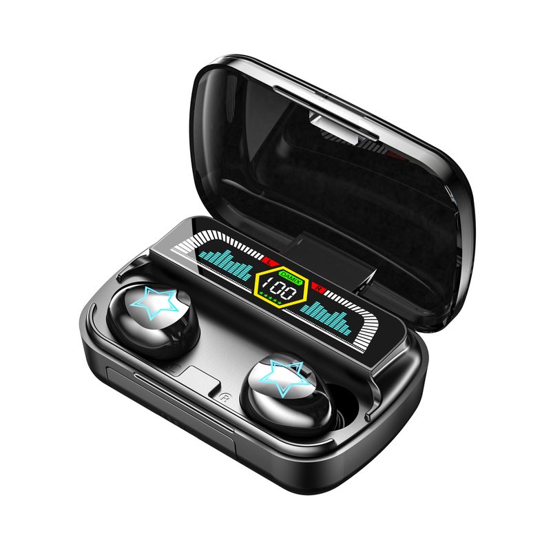 Neu AS-07 Bluetooth Kopfhörer TWS Noise Reduktion Mechanische Metall Gefühl Niedrigen_voghion.com