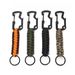Outdoor Portable Survival Paracord Braided Multifunctional Small Shark Bottle Opener Climbing Stainless Steel Keychain_voghion.com