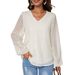 Maglione semi-trasparente a maniche lunghe in jacquard, stile pendolare, abbigliamento da donna_voghion.com