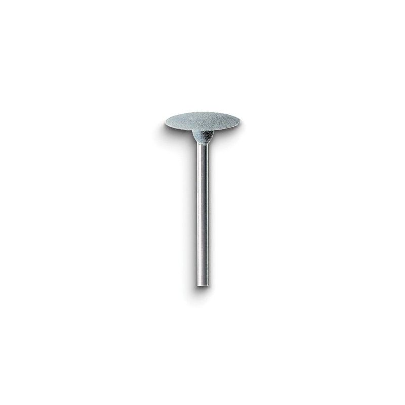 Pkg/100 Knife-Edge Medium-Grit (Gray) Mounted Platinum Polisher_voghion.com