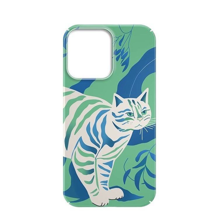 Artistic Abstract Cat 16 15/14 Film 13Pro Hard 12 11 Phone Case 11xs78_voghion.com