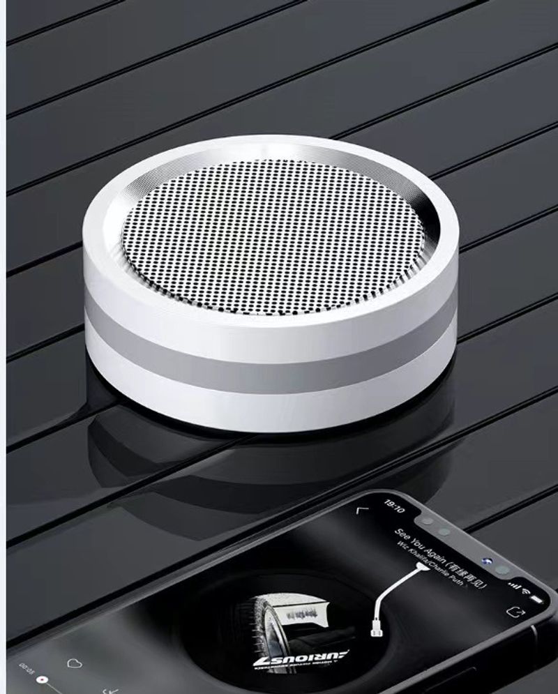 Fém acél ágyú hordozható vezeték nélküli mini hang kreatív ajándék, nagy hatótávolságú Bluetooth hangszóró_voghion.com
