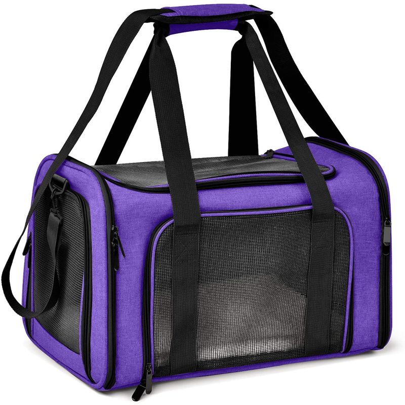 Cat Carrier Pet Dog Carrier Dog Backpack Pet Cat Transport Bag Dog Travel Bags Airline Approved Carrier For Small Dogs Cats_voghion.com