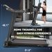 OBENSKY Treadmill With Adjustable Incline Folding Treadmill For Home 2.5 HP 12 Preset For Home Use 7.5 Mph Range_voghion.com