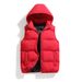 new autumn and winter men's cotton vest for young and middle-aged people fashionable casual removable hooded thickened warm vest for men_voghion.com