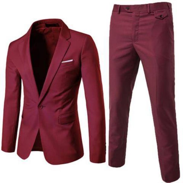 ♀ Man Coats trench coat Men's suit suit suit suit suit suit suit suit suit formal version Korea slim bride bride single926_voghion.com