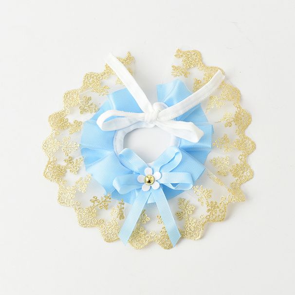Tedora New Pet Scarf, Cat Drool Towel Collar, Dog Lace Collar_voghion.com