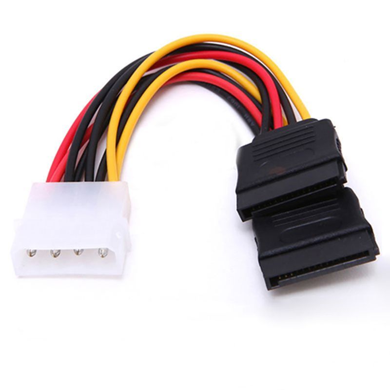 Napajalni kabel 4 IDE Molex na 15 Pin 2 Serial SATA trdi disk_voghion.com