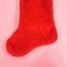 Lillian Hangable White Edge Red Short Plush Stockings Christmas Decorations Factory Direct Cross-Border_voghion.com