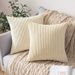 Modern Solid Color Internet Celebrity Cushion Living Room Sofa Pillow Cover With Core Nordic Square Backrest_voghion.com