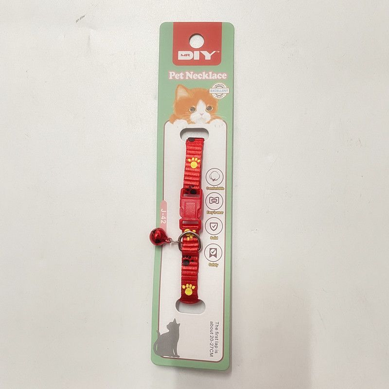 Producent Pies Pojedynczy Dzwonek Odcisk Łapy Kot Klamra Popularna Obroża_voghion.com