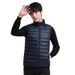 2025 Lightweight Down Vest Men's Short Winter Men's Stand Up Collar Fashion Down Vest Men's Down Jacket Trend_voghion.com