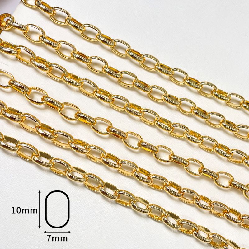1 M Copper Belcher Chain 1 M Jewelry Accessories Chain_voghion.com