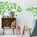 Nordic stil green leaf home selbst-adhesive papier N1755 wohnzimmer schlafzimmer PVC dekorative wand aufkleber_voghion.com