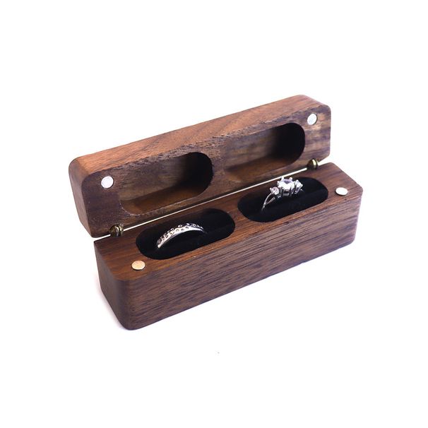 Confezione regalo per gioielli da viaggio in noce nero con coperchio magnetico_voghion.com