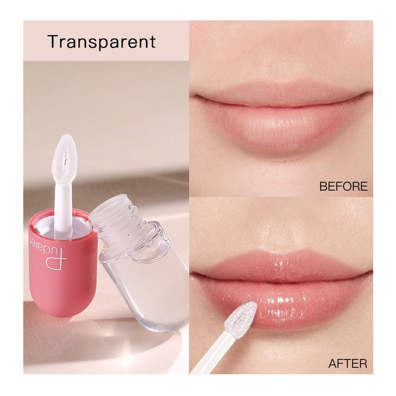 Mini Capsule Lip Gloss Moisturizing Transparent Tinted Plumping Lip Glaze Long-lasting Hydration Pudaier Lip Color Lip Balm_voghion.com