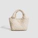 Niche Design Versatile Handwoven Mother-Daughter Single Shoulder Crossbody Bucket Bag Basket Daily Mini Handbag_voghion.com