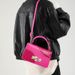 Lock new retro trend Korean winter fashion simple hand held messenger shoulder small square women's bag_voghion.com