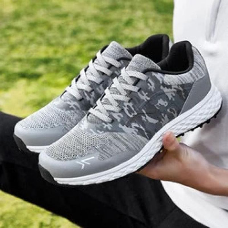Hot selling Professional lace up Indoor Outdoor Sneakers Mens Golf Training Shoes_voghion.com