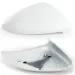 White Side Wing Mirror Cover for VW Golf 7 MK7 7.5 GTD R GTI GTE VII Cap E-golf Sportsvan 2013 2018 2019 2020 replace auto_voghion.com