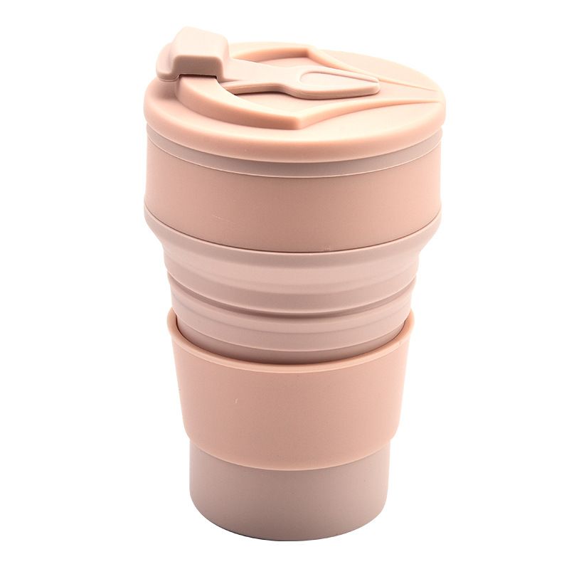 Silicone Water Cup Outdoor Portable Cup Folding Travel High-value Telescopic Cup Foldable_voghion.com