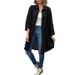 Oversized Damen-Trenchcoat – Langärmlige, bestickte Polyesterjacke mit Schnürung, klassischer Hemdkragen, Größen S–5XL_voghion.com