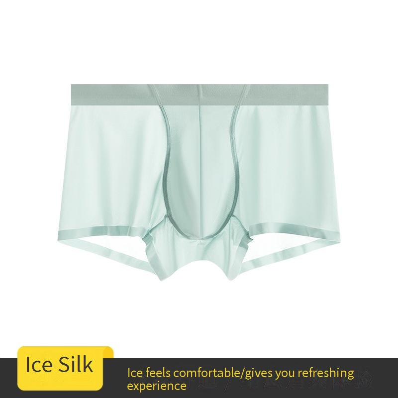 ​Ultraweiche, atmungsaktive Herrenunterwäsche – nahtlose und antibakterielle Boxershorts für den Sommer – leichter, mittelhoher Tragekomfort in mehreren Farben_voghion.com