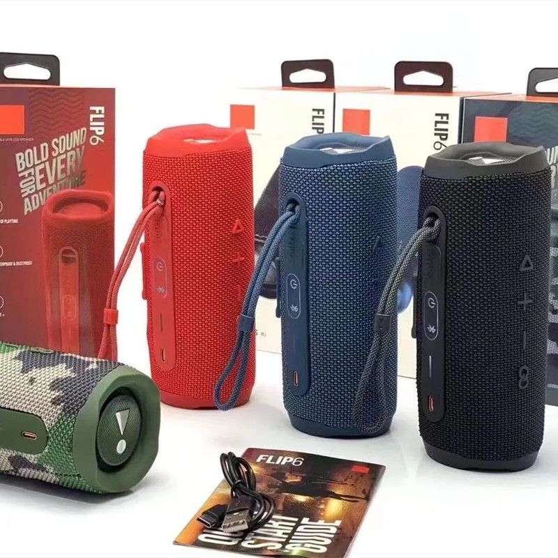 New FLIP 6 Wireless Bluetooth Speaker Portable Outdoor Portable Subwoofer Wireless Home Theater_voghion.com