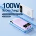 10000 MAh High Capacity 100 W Fast Charging Power Bank Portable Charger Battery Pack Powerbank For IPhone Huawei Samsung_voghion.com