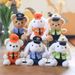 Police Plush Adorable Bear Keychain Cute Soft Stuffed Toy Animal Accessory_voghion.com