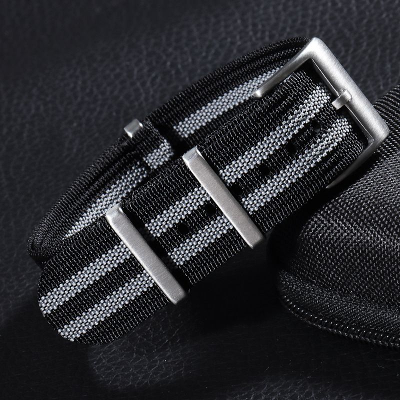 Watchbands  5 Bracelet Nylon Pit Strap 18/20/22mm_voghion.com
