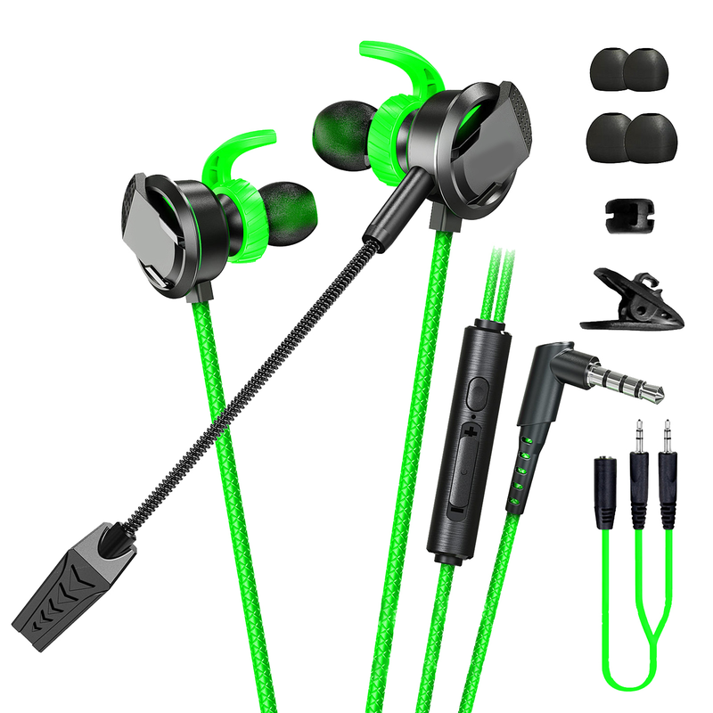 In-Ear Dynamesch HiFi Dual Wired Mic Kopfhörer Sensitive RX3 3.5mm Kopfhörer fir Uriff_voghion.com