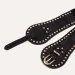 HOT  New Women's Fashion and Handsome Suede Rivet Wide Adjustable Western Elastic Belt_voghion.com