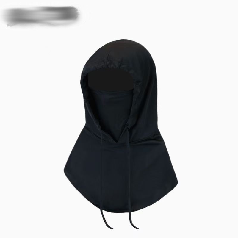 Gesichtsmaske für Damen, Sommer 2025, UV-Schutz aus Eisseide, integrierter Sonnenschutz für Autofahren und Radfahren, Nackenschutz, Sonnenhut_voghion.com