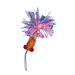 Colorful Crinkle Paper Worm Gall Fruit Self-Entertainment Teaser Wand Replacement Head Dual-Use Cat Toy_voghion.com