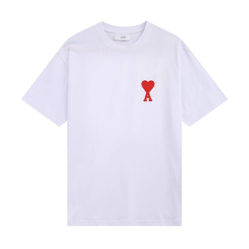 Ami Sommer Womens Herren Designer T-Shirts T-Shirts Mode Brief Druck Kurzarm Lady Tees Luxurys Casual Kleidung Tops T-Shirts_voghion.com