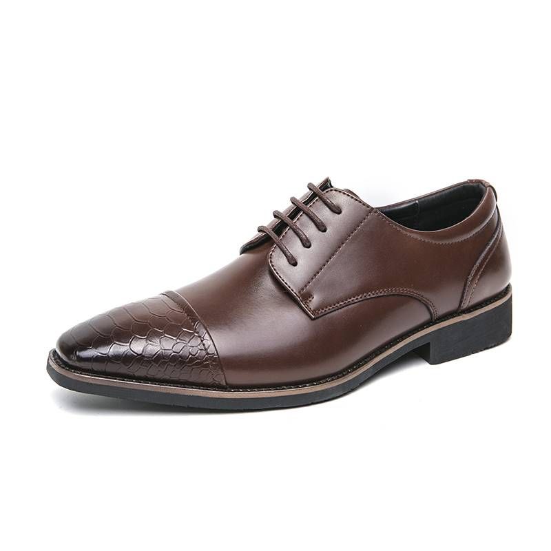 Dress Shoes For Men Shoes Men's Business Formal Oxfords Footwear Man High Quality Loafers_voghion.com