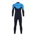 2/3 mm herre- og damebukser med lange ærmer og krydslynlås, våddragt til voksne, snorkeldragt, våddragt til surfing_voghion.com