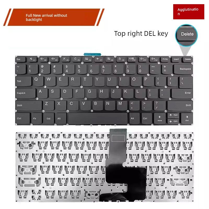 E43-80 For Lenovo V130-14IKB 330S V330-14 K43C-80 Keyboard Xiaoxin 14-2019_voghion.com