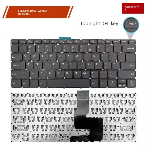 E43-80 For Lenovo V130-14IKB 330S V330-14 K43C-80 Keyboard Xiaoxin 14-2019_voghion.com