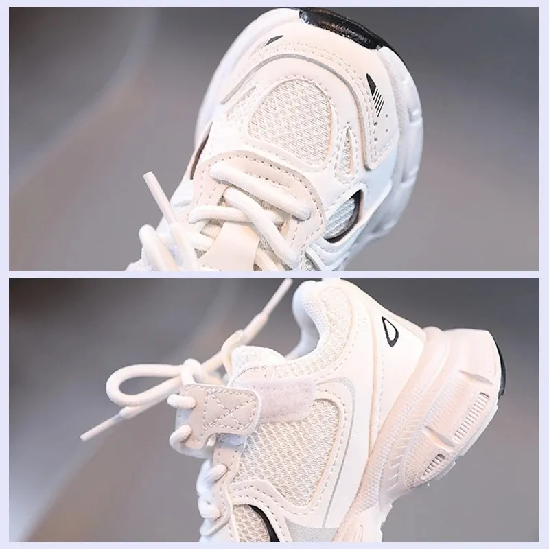 XUANMU nowe dziecięce buty sportowe chłopięce oddychające trampki dziecięce buciki dziecięce dziewczęce buty do biegania dziecięce obuwie X0281_voghion.com