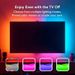 Smart TV Sync RGB LED Ambient Light Strip - Camera Sync Screen Mirroring, 24-Key Remote & Bluetooth Control, 5050 SMD RGBIC, CE Certified_voghion.com