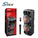 Sing-e ZQS8210 High-power 8-inch Dual-speaker Bluetooth Speaker Portable Wireless Microphone Square Dance Speaker_voghion.com