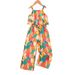 Mamm & Kanner INS Meedercher Moud Tropesch Blummen Volldrock Jumpsuit Moud Casual Jumpsuit Summerkleedung_voghion.com