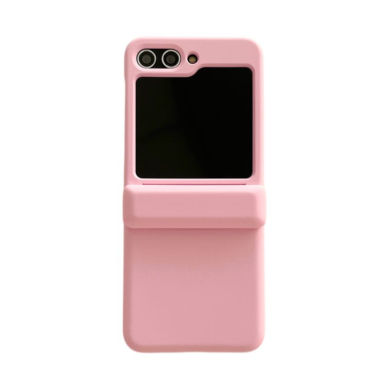 Japanese and Korean flower chain for Samsung zflip5 folding screen phone case GalaxyZFLIP3/4 protective case_voghion.com