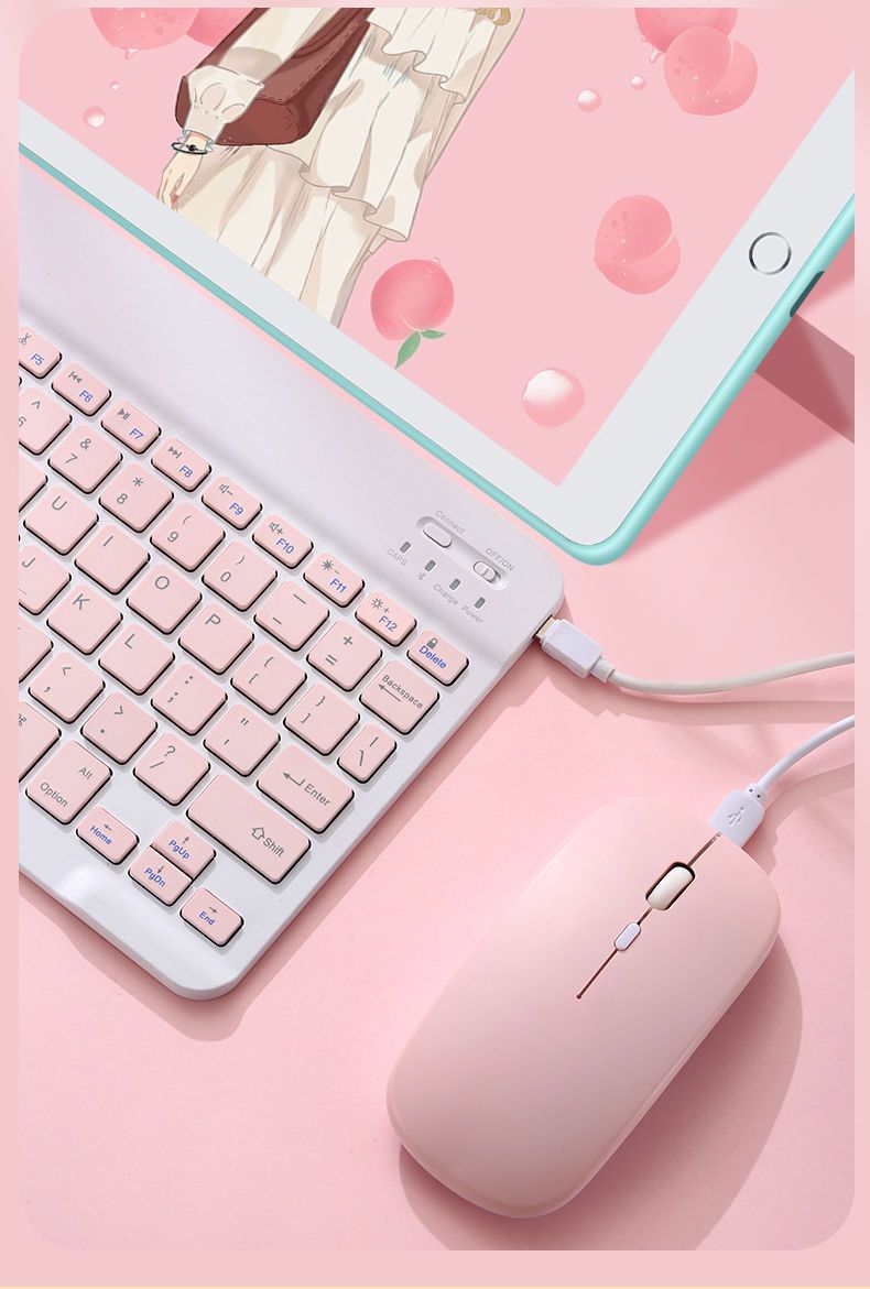 7.9-Inch Mini Keyboard Wireless Bluetooth Keyboard Phablet Computer Keyboard 10-Inch Keyboard for iPad_voghion.com