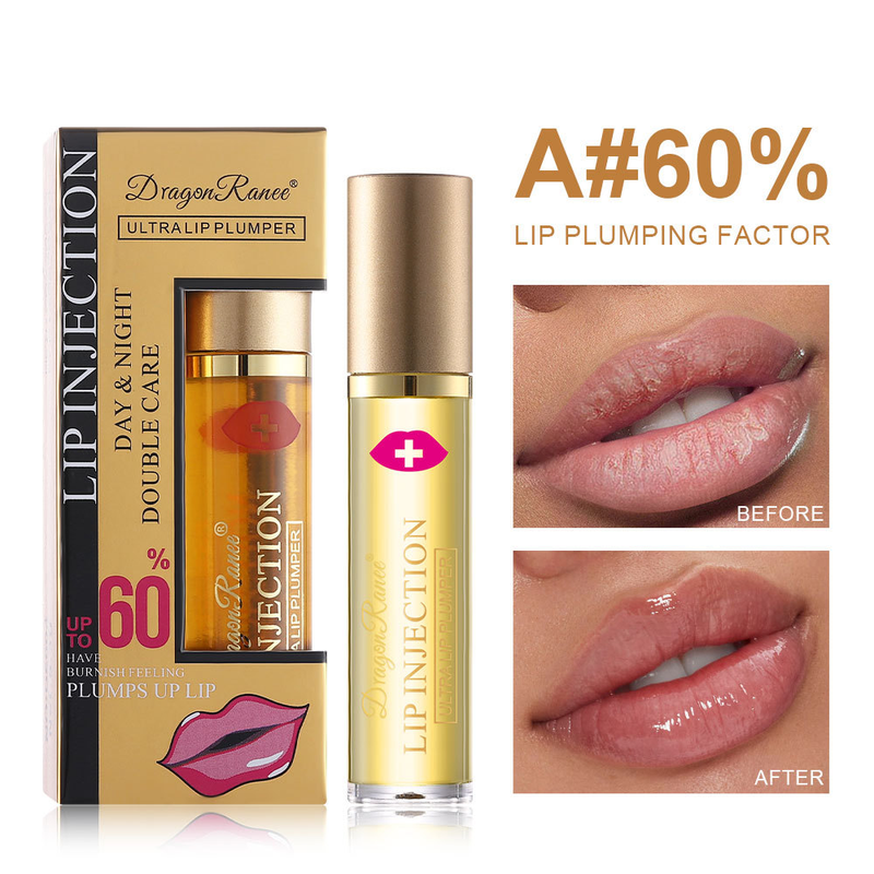 Ginger Chili Lip Plumper – Pflegendes Lippenserum mit Roll-On-Applikator, angereichertes Lippenöl für vollere Lippen_voghion.com