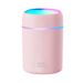 Compact USB Desktop Humidifier With Night Light & Aromatherapy – Quiet 36dB, 8H Timer, Auto Shut-Off For Home/Car, 0.5L Tank (White/Pink/Gray)_voghion.com