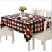 Printed Tablecloth Linen-Cotton Blend Dining Room Home Use Rectangular Tablecloth_voghion.com